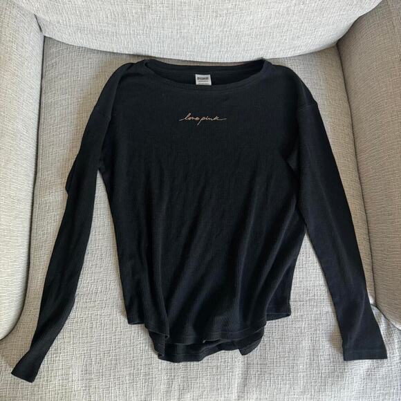 Black wall knit long sleeve - Picture 1 of 1